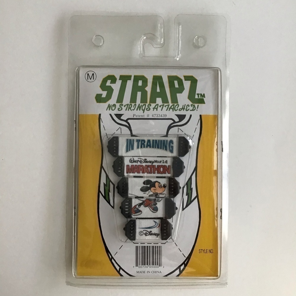LAST 1! Disney Marathon Shoelaces Strapz No String SET OF 10 ADULT Medium NEW - Picture 11 of 12